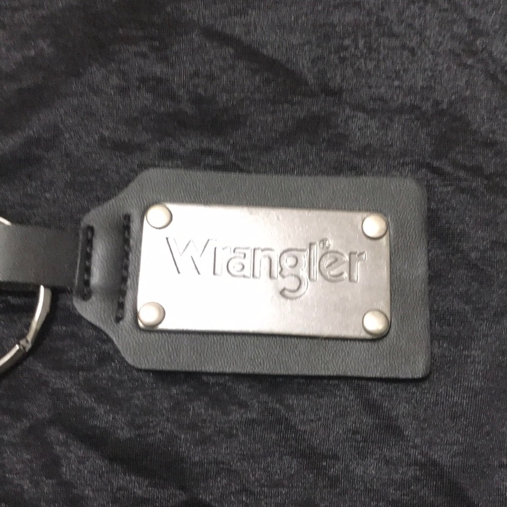 WRANGLER black&silver Key Chain